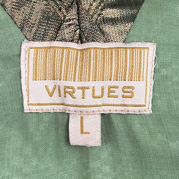 VIRTUES Vintage Empire Waist Metallic Fairy Grunge Circle Skirt Midi Dress Boho - Picture 13 of 15